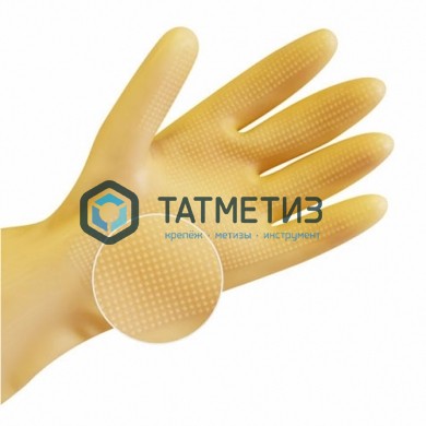 Перчатки латексные сверхпрочные M, Komfi -  магазин «ТАТМЕТИЗ»