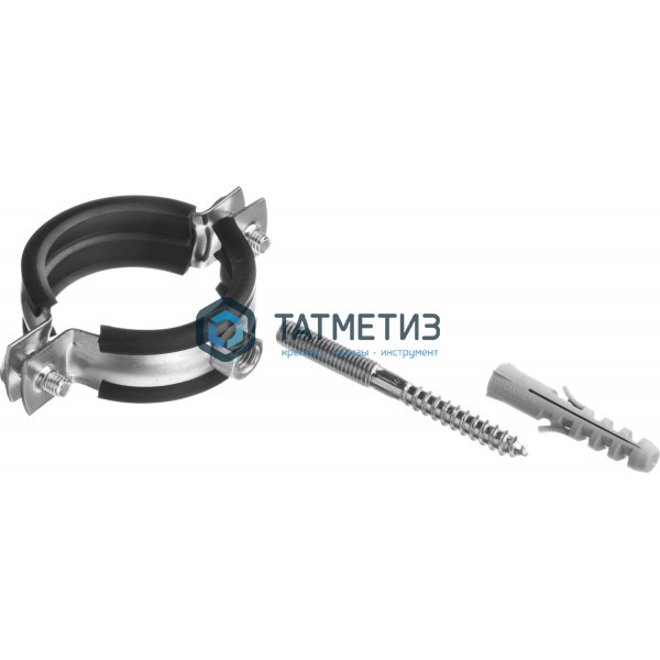 Хомут 89-91мм (3") сантехнический с гайкой М10 V Хомут 89-91мм (3") сантехнический с гайкой М10 V