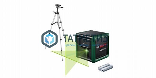 Нивелир лазерный BOSCH Quigo Green+штатив Нивелир лазерный BOSCH Quigo Green+штатив