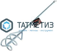 Миксер для песчано-гравийных смесей, SDS+ хвостовик, оцинкованный,  80х400мм "Монтажник" -  магазин «ТАТМЕТИЗ»
