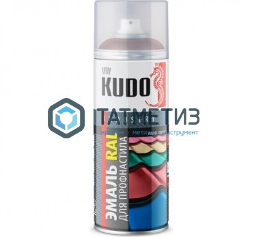 Краска аэроз. KUDO 520 мл. №1004 ВИШНЕВАЯ RAL 3011 Краска аэроз. KUDO 520 мл. №1004 ВИШНЕВАЯ RAL 3011