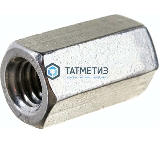 Гайка удлиненная М30 DIN 6334 нерж А2 -  магазин крепежа «ТАТМЕТИЗ»