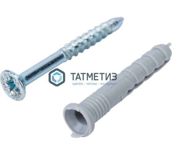 Дюбель-гвоздь 6х60 потай (200 шт/уп) ТК Дюбель-гвоздь 6х60 потай (200 шт/уп) ТК