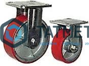 Колесо большегрузное ПОЛИУРЕНТАН, нейлоновый обод, НЕповоротное d 125 мм | «ТАТМЕТИЗ» Колесо большегрузное ПОЛИУРЕНТАН, нейлоновый обод, НЕповоротное d 125 мм - магазин крепежа «ТАТМЕТИЗ»