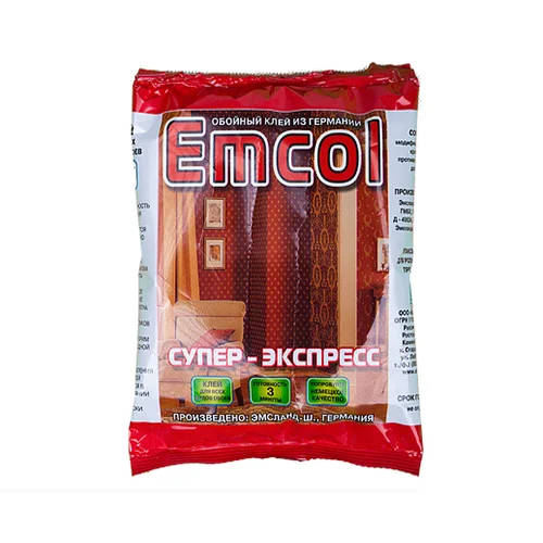 Клей для обоев ЭМКОЛ Супер-экспресс 0,2 кг. /25 | «ТАТМЕТИЗ» Клей для обоев ЭМКОЛ Супер-экспресс 0,2 кг. /25 - магазин крепежа «ТАТМЕТИЗ»