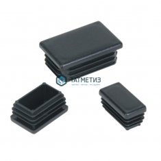 Заглушка для труб прямоугольная 40 х 60 мм (100 шт/уп) -  магазин крепежа «ТАТМЕТИЗ»