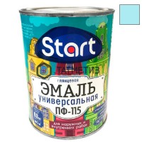 Эмаль ПФ-115  СВЕТЛО-ГОЛУБАЯ  0,8 кг-. /14 СТАРТ -  магазин крепежа «ТАТМЕТИЗ»