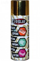 Краска аэроз. VESLEE  ЛАТУНЬ  520 мл. -  магазин крепежа «ТАТМЕТИЗ»