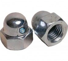 Гайка колпачковая DIN 1587, оц  М6  (5800 шт/уп) R -  магазин крепежа «ТАТМЕТИЗ»