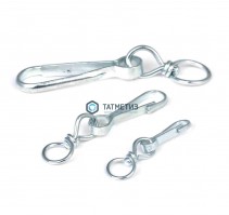 Карабин Тип А с вертлюгом  80  (100 шт/уп) -  магазин крепежа «ТАТМЕТИЗ»