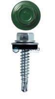 Саморез окраш.кров. 5,5х25 /6005/ зеленый -  магазин крепежа «ТАТМЕТИЗ»