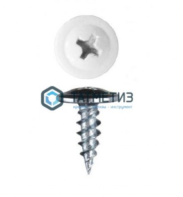 Саморез п/ш остр. 4,2x16 RAL 9003 (1000 шт/уп) | «ТАТМЕТИЗ» Саморез п/ш остр. 4,2x16 RAL 9003 (1000 шт/уп) - магазин крепежа «ТАТМЕТИЗ»