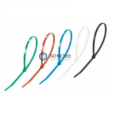 Хомут-стяжка нейлон  300 х 5,0  (25 шт/уп)  REXANT Цветные -  магазин крепежа «ТАТМЕТИЗ»