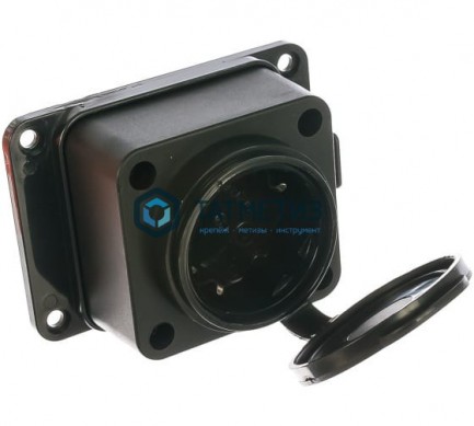 Розетка 1-м Универсал настенная с заглушкой c/з каучук 16А 250В IP44(еврослот) | «ТАТМЕТИЗ» Розетка 1-м Универсал настенная с заглушкой c/з каучук 16А 250В IP44(еврослот) - магазин крепежа «ТАТМЕТИЗ»