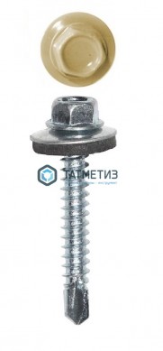 Саморез окраш.кров. 4,8х35 /1014/ (250 шт/уп) КК | «ТАТМЕТИЗ» Саморез окраш.кров. 4,8х35 /1014/ (250 шт/уп) КК - магазин крепежа «ТАТМЕТИЗ»