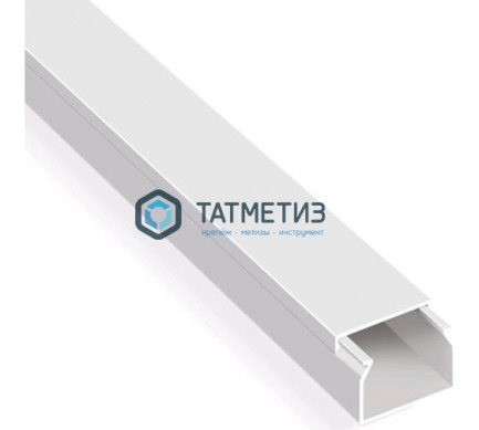 Кабель-канал 20х10 (дл.2м) | «ТАТМЕТИЗ» Кабель-канал 20х10 (дл.2м) - магазин крепежа «ТАТМЕТИЗ»
