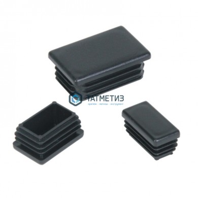 Заглушка для труб прямоугольная 20 х 40 мм (250 шт/уп) | «ТАТМЕТИЗ» Заглушка для труб прямоугольная 20 х 40 мм (250 шт/уп) - магазин крепежа «ТАТМЕТИЗ»