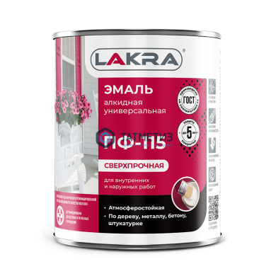 Эмаль ПФ-115 БЕЛАЯ глянцевая 20 кг- ЛАКРА | «ТАТМЕТИЗ» Эмаль ПФ-115 БЕЛАЯ глянцевая 20 кг- ЛАКРА - магазин крепежа «ТАТМЕТИЗ»
