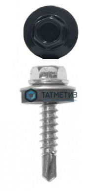 Саморез окраш.кров. 5,5х19 /7024/ (250 шт/уп) D | «ТАТМЕТИЗ» Саморез окраш.кров. 5,5х19 /7024/ (250 шт/уп) D - магазин крепежа «ТАТМЕТИЗ»