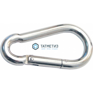 Карабин DIN 5299C 8 мм А4 | «ТАТМЕТИЗ» Карабин DIN 5299C 8 мм А4 - магазин крепежа «ТАТМЕТИЗ»