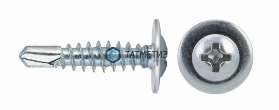 Саморез п/ш сверло 4,2х38  (уп 15 кг / 4 450 шт) МС -  магазин крепежа «ТАТМЕТИЗ»
