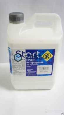 Грунт интерьерный СТАРТ 3 л./6 | «ТАТМЕТИЗ» Грунт интерьерный СТАРТ 3 л./6 - магазин крепежа «ТАТМЕТИЗ»
