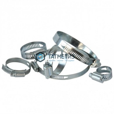Хомут червячный 150-170 мм-10 мм TORK | «ТАТМЕТИЗ» Хомут червячный 150-170 мм-10 мм TORK - магазин крепежа «ТАТМЕТИЗ»