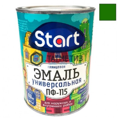 Эмаль ПФ-115 ЗЕЛЕНАЯ 0,8 кг-. /14 СТАРТ | «ТАТМЕТИЗ» Эмаль ПФ-115 ЗЕЛЕНАЯ 0,8 кг-. /14 СТАРТ - магазин крепежа «ТАТМЕТИЗ»