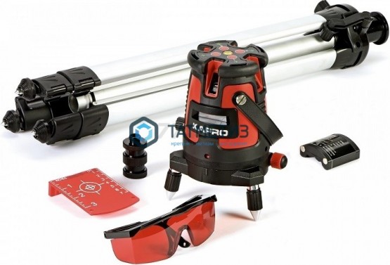 Уровень лазерный (873 + тренога со штангой) 873-набор КАПРО (KAPRO) | «ТАТМЕТИЗ» Уровень лазерный (873 + тренога со штангой) 873-набор КАПРО (KAPRO) - магазин крепежа «ТАТМЕТИЗ»