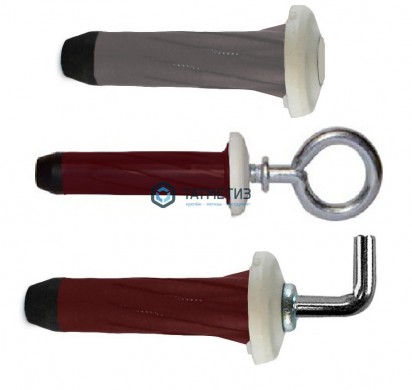 Анкер для пустотелых оснований с L-крюком 10 х 57, М5х55, 18-30мм | «ТАТМЕТИЗ» Анкер для пустотелых оснований с L-крюком 10 х 57, М5х55, 18-30мм - магазин крепежа «ТАТМЕТИЗ»