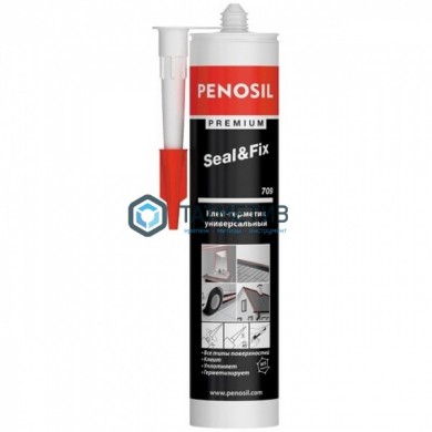 Клей-герметик гибридный PENOSIL Premium Seal&Fix 709, многоцелевой, белый, 290мл -  магазин крепежа «ТАТМЕТИЗ»