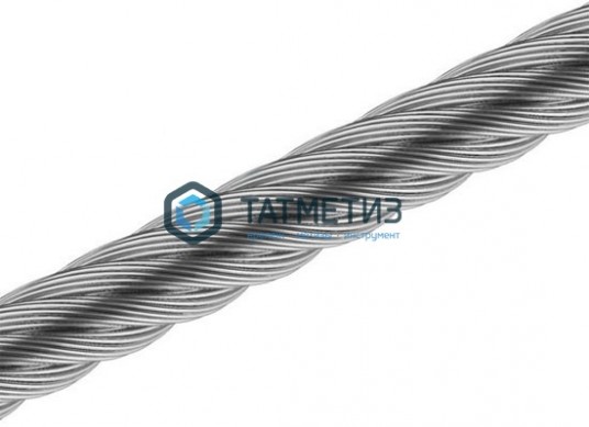 Трос мягкий АРТ 8382 7X19 DIN3060 А4 нержавейка 12мм (100 м/бух) | «ТАТМЕТИЗ» Трос мягкий АРТ 8382 7X19 DIN3060 А4 нержавейка 12мм (100 м/бух) - магазин крепежа «ТАТМЕТИЗ»
