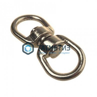 Вертлюг петля-петля (никель) 25 | «ТАТМЕТИЗ» Вертлюг петля-петля (никель) 25 - магазин крепежа «ТАТМЕТИЗ»