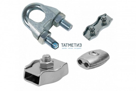 Зажим алюм. 8,0мм DIN 3093 | «ТАТМЕТИЗ» Зажим алюм. 8,0мм DIN 3093 - магазин крепежа «ТАТМЕТИЗ»