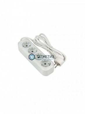 Удлинитель бытовой 4х5м с/з, 13А, ПВС 3х1,0, АВС-пластик Universal E-304 | «ТАТМЕТИЗ» Удлинитель бытовой 4х5м с/з, 13А, ПВС 3х1,0, АВС-пластик Universal E-304 - магазин крепежа «ТАТМЕТИЗ»