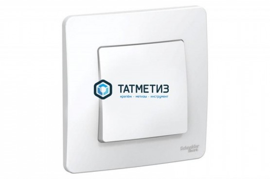 Выключатель 1-кл. СП BLANCA, 6A, 250B, белый Schneider Electric | «ТАТМЕТИЗ» Выключатель 1-кл. СП BLANCA, 6A, 250B, белый Schneider Electric - магазин крепежа «ТАТМЕТИЗ»