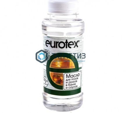 Масло для защиты полка Eurotex-Сауна 250 мл./12 | «ТАТМЕТИЗ» Масло для защиты полка Eurotex-Сауна 250 мл./12 - магазин крепежа «ТАТМЕТИЗ»