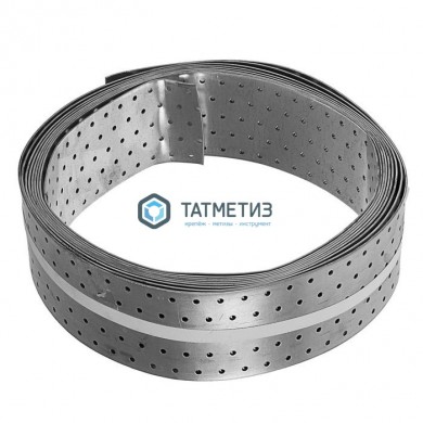 Лента монтажная перфорированная LM-120х10000х2.0 мм | «ТАТМЕТИЗ» Лента монтажная перфорированная LM-120х10000х2.0 мм - магазин крепежа «ТАТМЕТИЗ»