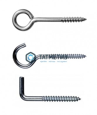 Шуруп-полукольцо 6х80 | «ТАТМЕТИЗ» Шуруп-полукольцо 6х80 - магазин крепежа «ТАТМЕТИЗ»