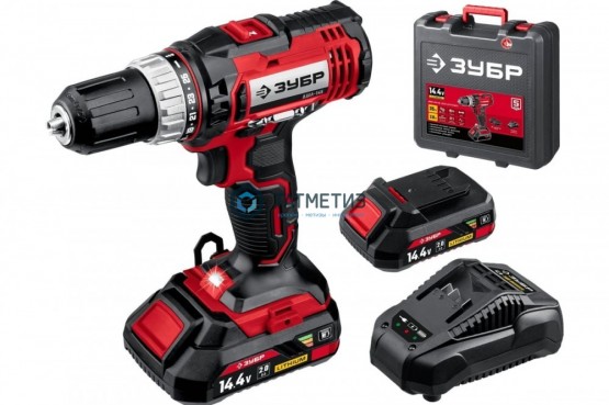 Дрель-шуруповерт, 12 В, 1,3 А/ч, Li-Ion, 2-х скор., 10мм, 0-350/0-1300об/мин, 2 АКБ, БЗУ, ЗУБР | «ТАТМЕТИЗ» Дрель-шуруповерт, 12 В, 1,3 А/ч, Li-Ion, 2-х скор., 10мм, 0-350/0-1300об/мин, 2 АКБ, БЗУ, ЗУБР - магазин крепежа «ТАТМЕТИЗ»