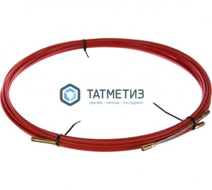 Протяжка кабельная REXANT (мини УЗК в бухте), стеклопруток, d=3,5 мм 20 м, красная | «ТАТМЕТИЗ» Протяжка кабельная REXANT (мини УЗК в бухте), стеклопруток, d=3,5 мм 20 м, красная - магазин крепежа «ТАТМЕТИЗ»