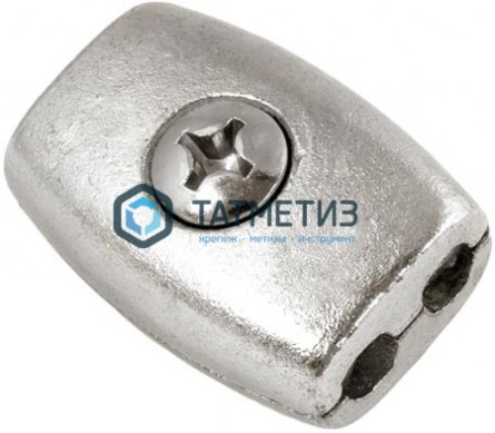 Зажим "Бочонок" 4 (100 шт/уп) | «ТАТМЕТИЗ» Зажим "Бочонок" 4 (100 шт/уп) - магазин крепежа «ТАТМЕТИЗ»
