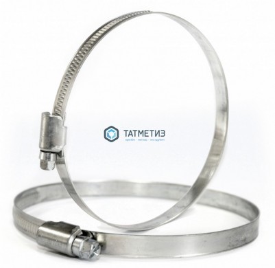 Хомут червячный 240-260мм - 9мм | «ТАТМЕТИЗ» Хомут червячный 240-260мм - 9мм - магазин крепежа «ТАТМЕТИЗ»