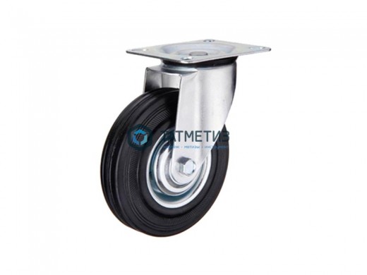 Колесо поворотное c площадкой d 100 мм | «ТАТМЕТИЗ» Колесо поворотное c площадкой d 100 мм - магазин крепежа «ТАТМЕТИЗ»