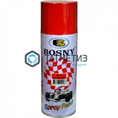 Краска аэроз. BOSNY 520 мл. №006 КРАСНАЯ | «ТАТМЕТИЗ» Краска аэроз. BOSNY 520 мл. №006 КРАСНАЯ - магазин крепежа «ТАТМЕТИЗ»