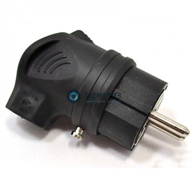 Эл.вилка угловая с/з ОМЕГА IP44 ВБу3-1-0м каучук ИЭК | «ТАТМЕТИЗ» Эл.вилка угловая с/з ОМЕГА IP44 ВБу3-1-0м каучук ИЭК - магазин крепежа «ТАТМЕТИЗ»