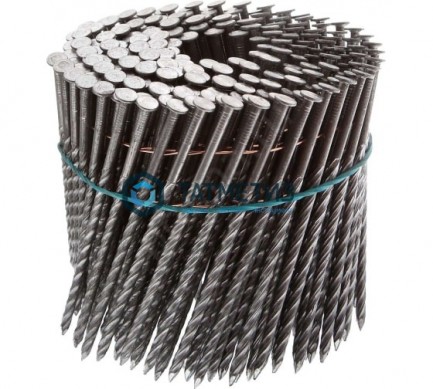 Гвозди с винтовой накаткой на кассетах 2,8 х 80 (250 шт/кас, 4500 шт/кор) SCH | «ТАТМЕТИЗ» Гвозди с винтовой накаткой на кассетах 2,8 х 80 (250 шт/кас, 4500 шт/кор) SCH - магазин крепежа «ТАТМЕТИЗ»