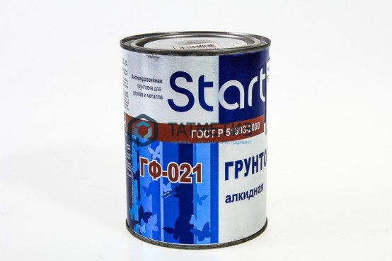 Грунт ГФ-021 КРАСНО-КОРИЧНЕВЫЙ 0,8 кг-, СТАРТ /14 | «ТАТМЕТИЗ» Грунт ГФ-021 КРАСНО-КОРИЧНЕВЫЙ 0,8 кг-, СТАРТ /14 - магазин крепежа «ТАТМЕТИЗ»