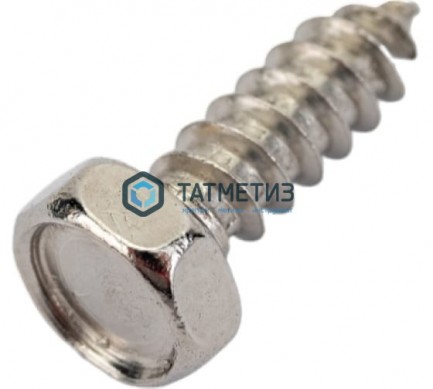 Саморез шестигр/гл. ДИН 7976 А2 C 6,3X19 | «ТАТМЕТИЗ» Саморез шестигр/гл. ДИН 7976 А2 C 6,3X19 - магазин крепежа «ТАТМЕТИЗ»