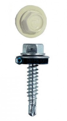 Саморез окраш.кров. 5,5х25 /1015/ (250 шт/уп) D | «ТАТМЕТИЗ» Саморез окраш.кров. 5,5х25 /1015/ (250 шт/уп) D - магазин крепежа «ТАТМЕТИЗ»